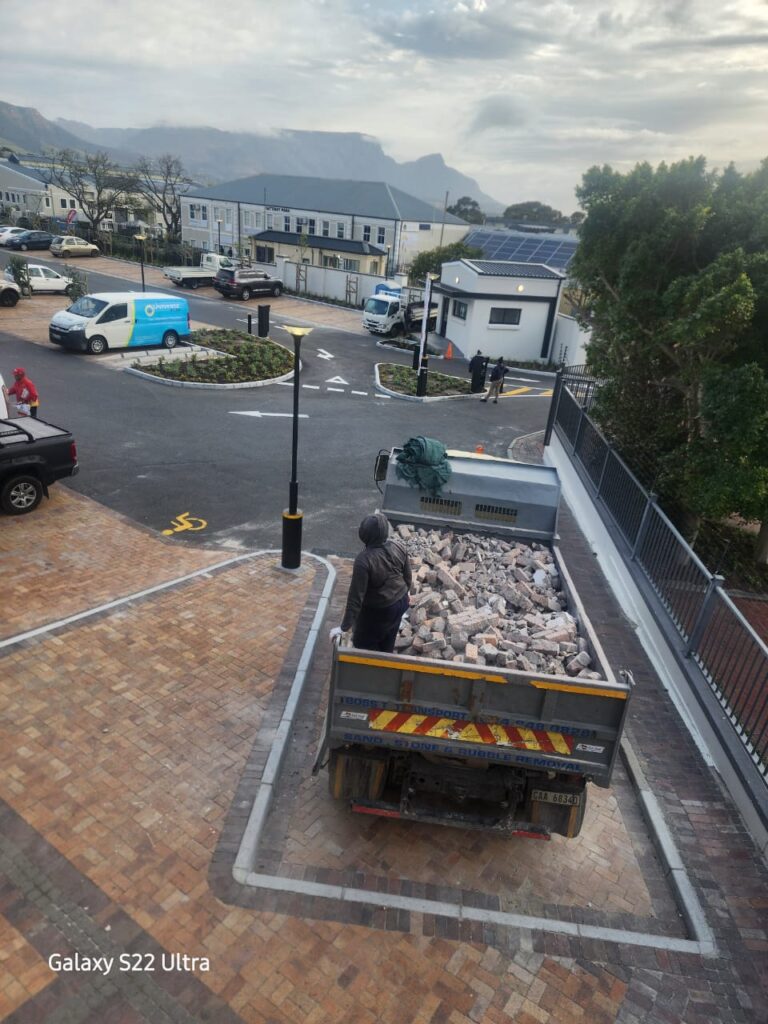 Boss T Transport offering professional stone removal services in Cape Town.